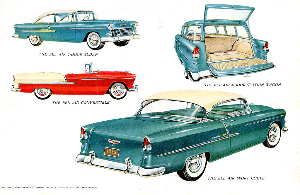 1955 Chevrolet Foldout Page 3